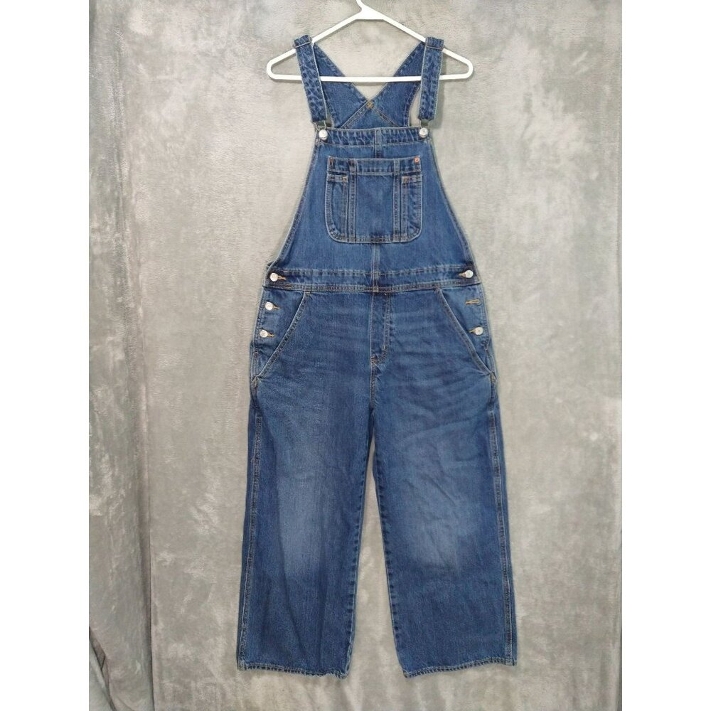 Old Navy Women's Blue Denim Overalls